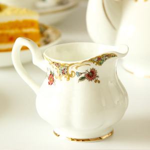 Service à café de luxe de style européen exquis, ensemble de thé en céramique, service à thé de l'après-midi, ensemble de tasses à café en porcelaine fine - Product Image 4