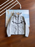 Veste cardigan zippée de sport et de loisirs en gros, sweat-shirt de sport tricoté à capuche coupe-vent en coton aéré pour l'entraînement