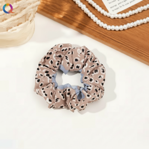 Vendita calda di tendenza stile coreano perline in raso cravatte in velluto pastello per donne e bambini accessori carini all'ingrosso - Product Image 1