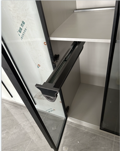 Armario de almacenamiento expandible montado en la parte superior, perchas para pantalones de aleación de aluminio extraíble, riel deslizante de exhibición, organizador de ropa, estante para pantalones - Product Image 6