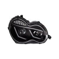 Pour Mercedes-Benz W203 Classe C C200K 2001-2007 |   Ensemble de phares à LED avec feux de jour et clignotants
