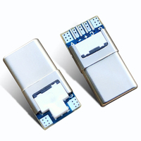 2024 nuevo producto 2A 5A conector macho tipo C conector de audio conector usb-c para teléfono móvil