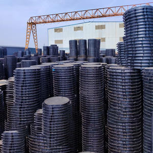 Tapas <span class=keywords><strong>de</strong></span> Alcantarilla <span class=keywords><strong>de</strong></span> <span class=keywords><strong>Hierro</strong></span> Dúctil Personalizadas En124 <span class=keywords><strong>de</strong></span> 800 mm <span class=keywords><strong>de</strong></span> Diámetro E600 con una Capacidad <span class=keywords><strong>de</strong></span> Carga que Supera las 40 Toneladas, para Carreteras Municipales - Product Image 4