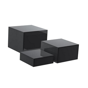 Tùy chỉnh Acrylic tự chọn Riser bảng Riser <span class=keywords><strong>Cube</strong></span> hiển thị làm tổ risers lucite vuông thực phẩm Bệ hộp hiển thị - Product Image 5