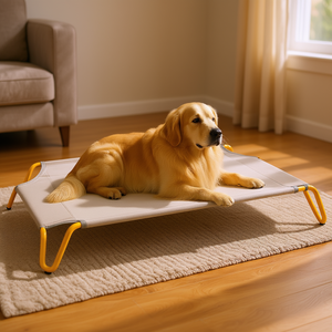 Uf Elevated <b>Dog</b> <b>Bed</b> Orthopedic Washable Pet <b>Bed</b> For <b>Dogs</b> Cats Indoor <b>Outdoor</b> Use Rectangle Mesh Design Modern Style - Product Image 2