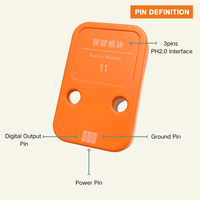 Kit Robot Éducatif STEM QMY S11 PH2.0 Plug-and-Play, Jouet de Codage Intelligent avec 23 Capteurs Anti-Inversion pour Collégiens