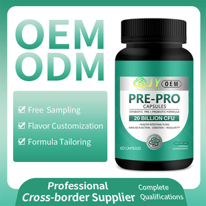 Cápsulas Probióticas Bifido <span class=keywords><strong>Lacto</strong></span> Synbiotic, 20 Mil Millones de UFC, Liberación Retardada, Complejo, Proveedor Mayorista, Marca Privada, OEM - Product Image 4