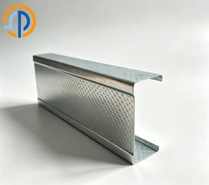 Poste Metálico Ligero de Acero Galvanizado <span class=keywords><strong>Anticorrosivo</strong></span>, Perfil Laminado en Frío para Drywall, Divisores y Construcción en Seco - Product Image 4