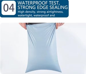 Bolsa de Plástico para Envíos, Resistente al Agua, con Cierre Autoadhesivo, Resistente a Desgarros, con Logotipo Personalizado, Biodegradable - Product Image 6