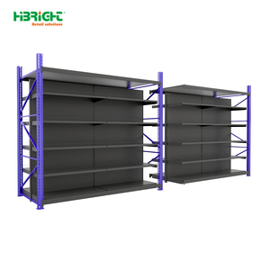 Étagère de rangement robuste Highbright <span class=keywords><strong>avec</strong></span> poutres métalliques réglables pour entrepôt, supermarché, inventaire industriel - Product Image 5