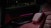Lumière ambiante dynamique pour l'intérieur de la voiture, style galaxie, symphonie arc-en-ciel, pour Porsche Taycan (2019-2026)