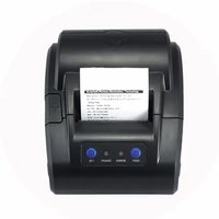 Imprimante thermique de reçus et d'étiquettes Veidt 58 mm, imprimante de codes-barres thermique directe de bureau 2 pouces, pour autocollants et tickets, avec fonction de pesée