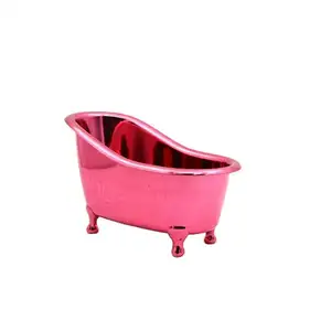 Holesale-Mini bañera de plástico, Color Rojo