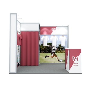 Cabina de exhibición modular de aluminio de 10 pies x 10 pies Stand de exhibición comercial de tela de tensión - Product Image 3