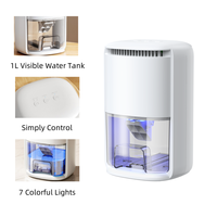 Dehumidifier Semikonduktor Rumah Tangga Dehumidifier Kecil Mesin Anti Kelembapan untuk Rumah