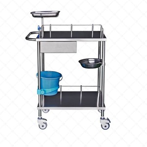 Carrito de acero inoxidable Xin Yuchen para medicamentos, 670x450x900mm, carro médico para uso hospitalario - Product Image 1