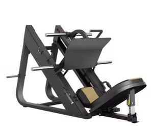 Spor ekipmanları Hack Squat bacak basın spor plaka yüklü 45 derece bacak basın makinesi - Product Image 1