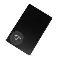 Tarjetas de Visita de Metal de Acero Inoxidable Grabadas con Logotipo Personalizado al por Mayor, Tarjetas de Membresía, Mini Etiquetas, Pago NFC