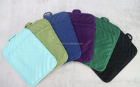 Mitaines de four résistantes à la chaleur, 100% coton, lot de 4 pièces résistant à la chaleur pour four, pour la cuisson, le Barbecue