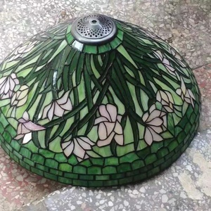 Lámpara de Escritorio de Vidrio Estilo Tiffany de 50CM, E27, Lámparas de Techo y Colgantes para Dormitorio y Comedor - Product Image 5