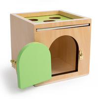 Juego de Cosecha de Zanahorias Montessori, Juego de Madera con Caja de Monedas para Niños de 2 a 4 y de 5 a 7 Años, Juguete Educativo W12D452