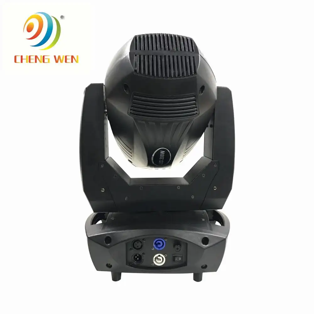 إضاءة مسرح 200 واط LED تحريك CMY Head Light Wash Spot 3 مصابيح