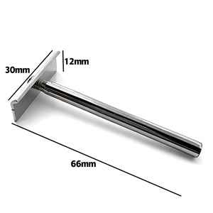 <b>Concealed</b> <b>Shelf</b> Support Metal <b>Bracket</b> 30mm x 12mm x 66mm For Wooden Board And Picture Frame Mounting - Product Image 1