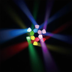 แสงไฟ LED DMX512 RGBW K10สำหรับคลับงานปาร์ตี้งานแต่งงานงานปาร์ตี้เวที - Product Image 4