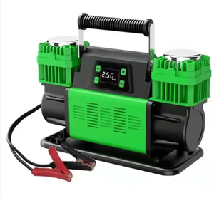 <span class=keywords><strong>Compresseur</strong></span> de Pneus de Voiture <span class=keywords><strong>12V</strong></span> Robuste à Double Cylindre pour Gonflage Rapide, <span class=keywords><strong>Gonfleur</strong></span> Auto avec Arrêt Automatique pour 4x4 - Product Image 3