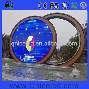 Ngoài trời lớn <span class=keywords><strong>Led</strong></span> vòng tròn Màn hình hiển thị p2.5 P3 P4 P5 P6 P8 <span class=keywords><strong>P10</strong></span> lớn hình tròn <span class=keywords><strong>LED</strong></span> bảng điều chỉnh Đăng video tường màn hình cho quảng cáo - Product Image 4