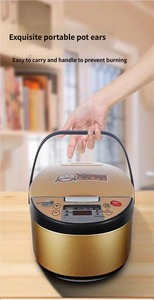 Cuisinière à <span class=keywords><strong>riz</strong></span> intelligente de grande capacité 5L pour 4-5 personnes, programmable, avec minuterie de retard, multifonctionnelle, pour la maison - Product Image 6