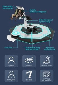 HEROVR OEM ODM disponible, Arcade <span class=keywords><strong>VR</strong></span> à fort potentiel de profit, Aventure interactive <span class=keywords><strong>VR</strong></span> à mouvement <span class=keywords><strong>complet</strong></span> avec bras robotique, pour parcs intérieurs et extérieurs <span class=keywords><strong>en</strong></span> acier - Product Image 5