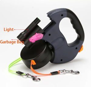 <span class=keywords><strong>Laisse</strong></span> <span class=keywords><strong>double</strong></span> <span class=keywords><strong>pour</strong></span> <span class=keywords><strong>chien</strong></span> <span class=keywords><strong>Laisse</strong></span> de roulette rétractable <span class=keywords><strong>Laisse</strong></span> de marche <span class=keywords><strong>pour</strong></span> petits et grands chiens Corde de traction 3M Laisses longues <span class=keywords><strong>pour</strong></span> deux chiens - Product Image 2