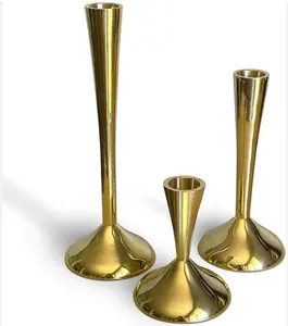 金属数控加工定制家用烛台黄铜烛杯