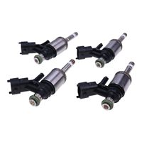 4 Uds inyectores de combustible 0261500073 compatibles 07-09 Mini Cooper Countryman 1.6L L4 R56 R55 R57 R58 Cooper S JCW boquillas de inyector