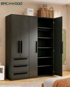 ארון בגדים כהים עם מגירות, סרט מודרני לילדים עם מגירות, סרט מודרני לילדים - Product Image 4