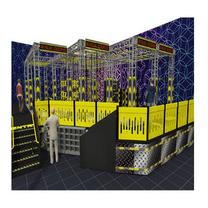 Personnalisé moderne autre terrain <span class=keywords><strong>de</strong></span> jeu intérieur américain <span class=keywords><strong>ninja</strong></span> guerrier parcours du combattant kit gym treillis pour enfants adultes - Product Image 6