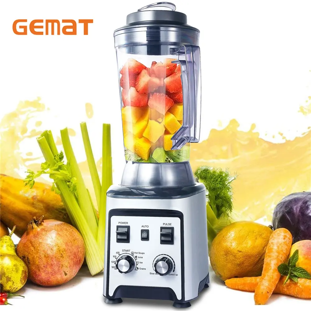 3000w ağır ticari mikser mutfak robotu licuadora para hogar yemek sevgilisi gemat blender