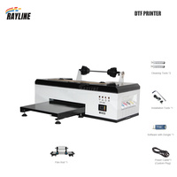 Impresora Digital de Camisetas RAYLINE 3D DTF Totalmente Automática, 1-8 Paletas, Transferencia Térmica Directa a Película para Algodón, Poliéster y Mezclilla