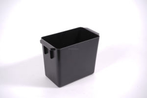 Shenyueカスタムプラスチック収納ボックスオーガナイザー耐久性のある黒いプラスチックボックスハンドル付きオフィスおよび家庭用 - Product Image 4