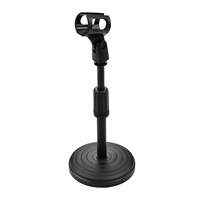 Nouveau best-seller, mini table de bureau, support de microphone réglable, support de montage pour microphone, streaming vidéo en direct