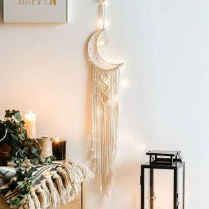 Grands <span class=keywords><strong>attrape</strong></span>-<span class=keywords><strong>rêves</strong></span> étoilés faits à la main, carillons éoliens nordiques, décoration d'intérieur, ornement <span class=keywords><strong>attrape</strong></span>-<span class=keywords><strong>rêves</strong></span> - Product Image 1