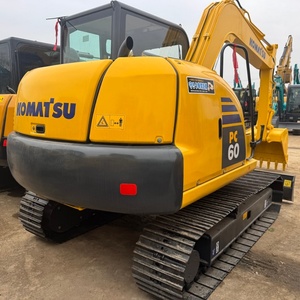 Mini-excavatrice d'occasion Komatsu PC60, 6 tonnes, avec moteur d'origine, machine d'occasion, mini-excavatrice d'occasion, vente chaude - Product Image 6