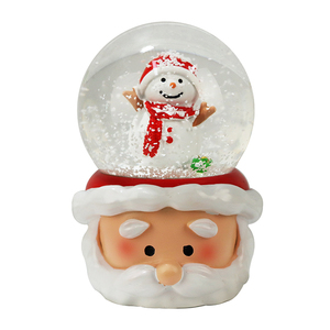 Globe <span class=keywords><strong>de</strong></span> <span class=keywords><strong>neige</strong></span> en résine Noël Père Noël <span class=keywords><strong>Bonhomme</strong></span> <span class=keywords><strong>de</strong></span> <span class=keywords><strong>neige</strong></span> Décor Boule à <span class=keywords><strong>neige</strong></span> avec lumières et <span class=keywords><strong>musique</strong></span> - Product Image 2