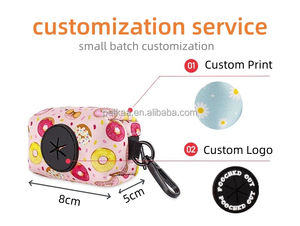 Dispensador de bolsas para caca de perro al por mayor, pequeña cantidad, personalización, impresión personalizada, dispensador de bolsas para caca de perro para pasear al perro - Product Image 4