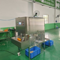 DQ Guangzhou Daqiao Industriële Intelligente Sinaasappelschilmachine Commerciële Saplijn 1200 Stuks/uur 1,5kW Efficiënte Motor