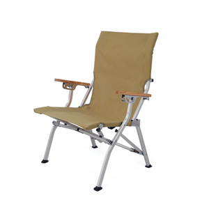 Chaise pliante inclinable en alliage d'aluminium, dossier réglable, portable, pour jardin, camping, plage, pêche, sieste, structure triangulaire - Product Image 5