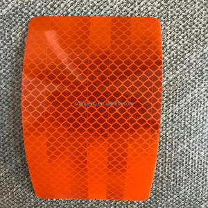 Autocollants prismatiques réfléchissants à haute intensité pour panneaux de signalisation Bopet, film auto-adhésif déchirable, résistant aux UV, styles variés - Product Image 3