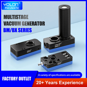 <span class=keywords><strong>Mini</strong></span> Generador de Vacío Multietapa, Alto Flujo de Succión, Potente Bomba Neumática de Presión Negativa BX/BM30/20-C-B-A, Aire de Trabajo - Product Image 2