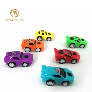 Недорогой детский подарок, красочная маленькая модель автомобиля, игрушка, китайский производитель, пластиковый автомобиль